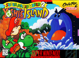 Super Mario World 2: Yoshi's Island SNES box art